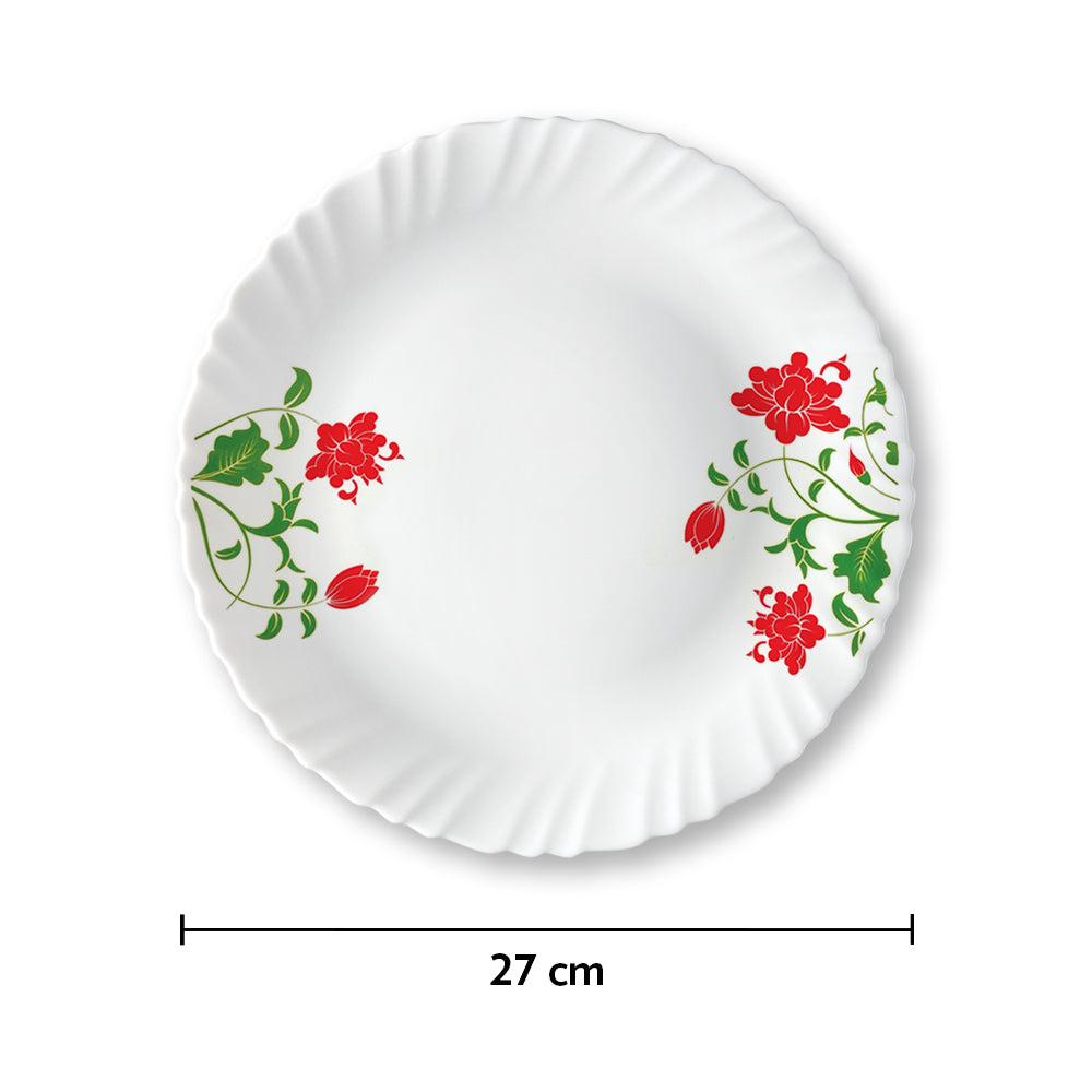 My Borosil Plate Sets 6 pc Set Hazel Full Plate Set