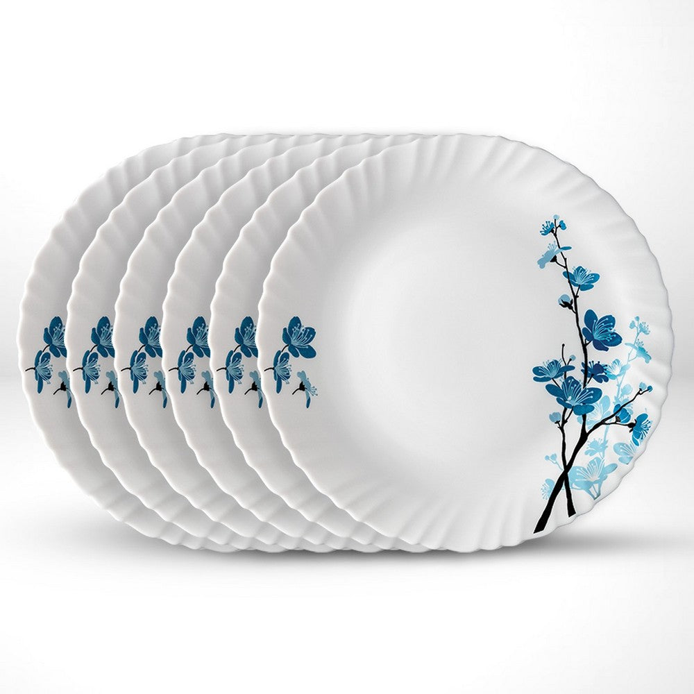 My Borosil Plate Sets 6 pc Set Mimosa Full Plate Set