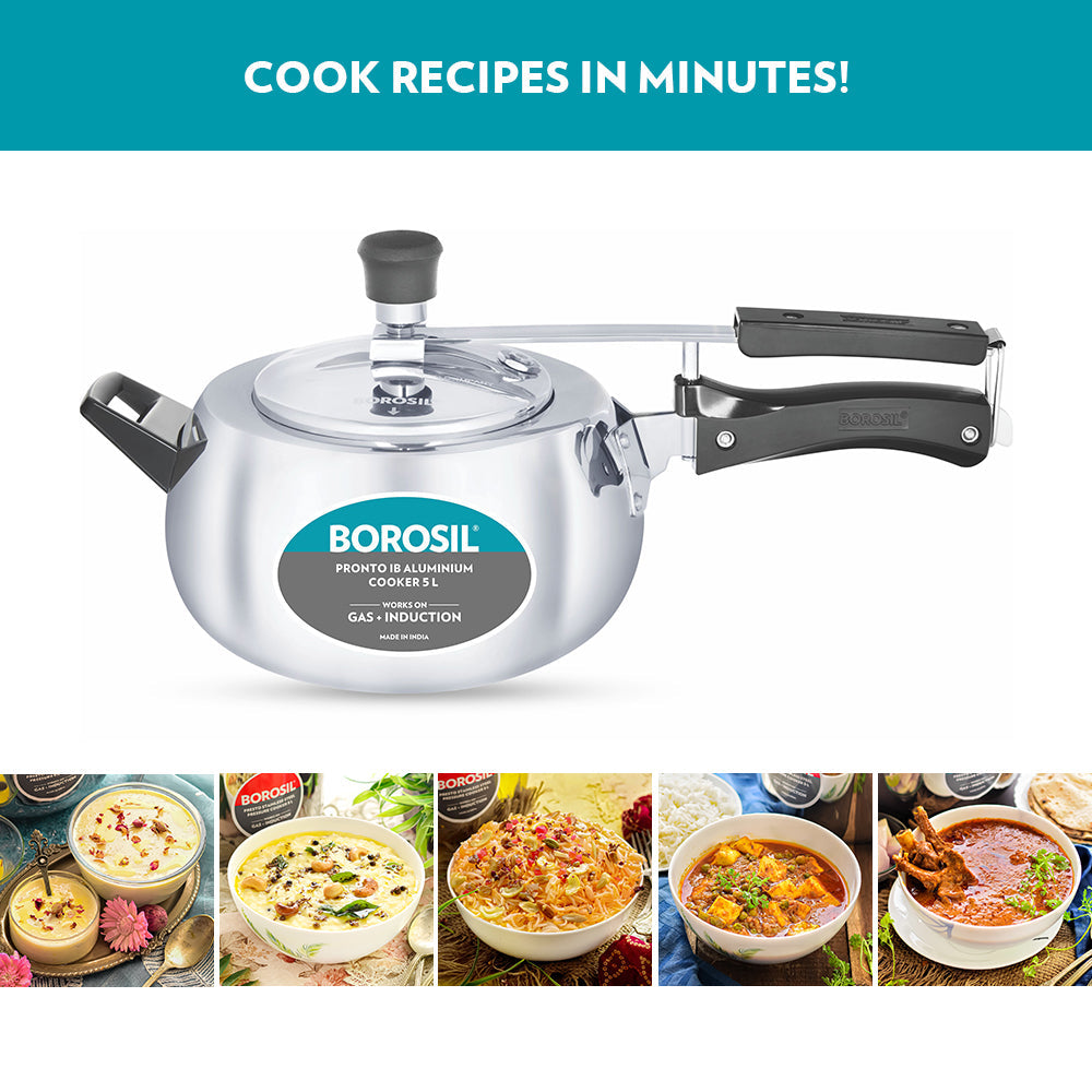 My Borosil Pressure Cookers Pronto Aluminium Pressure Cooker