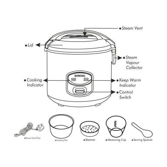 Buy Pronto Deluxe II Cooker, 1.8L 650W at Best Price Online in India ...