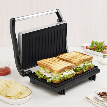 750W Electric Sandwich Toaster Breakfast Grill Machine Multifunction Double  Sided Bread Toaster Sandwich Grill Sandwich Maker