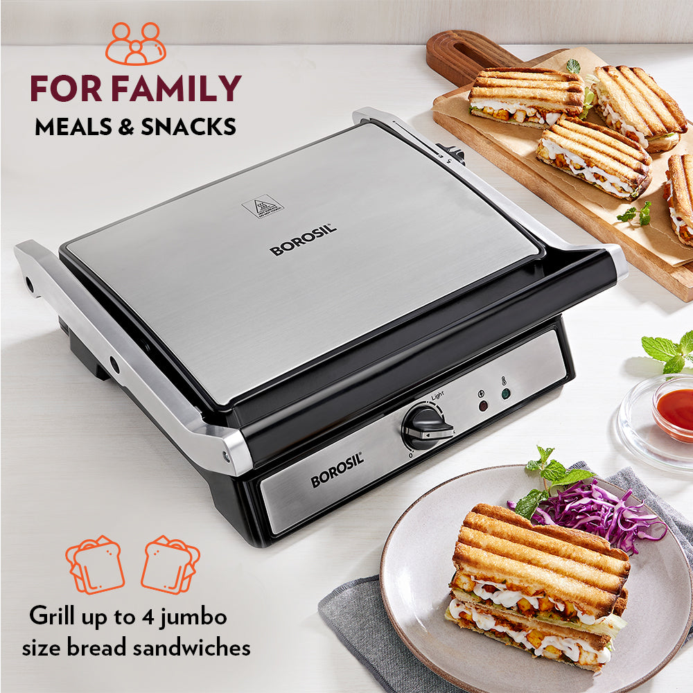 My Borosil Sandwich Makers SuperJumbo 180 Grill Sandwich Maker