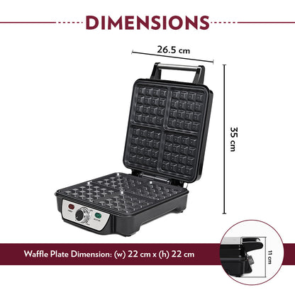 My Borosil Sandwich & Waffle Makers Jumbo Waffle Maker