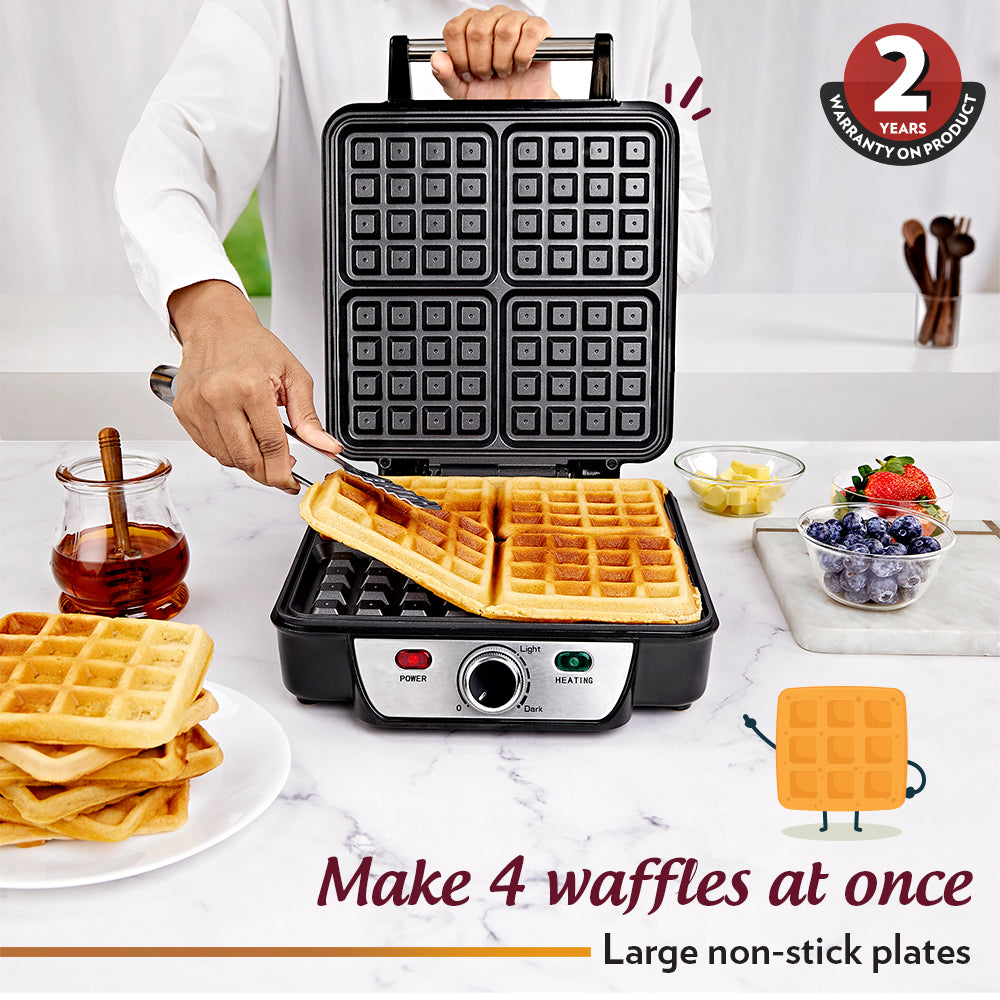 My Borosil Sandwich & Waffle Makers Jumbo Waffle Maker