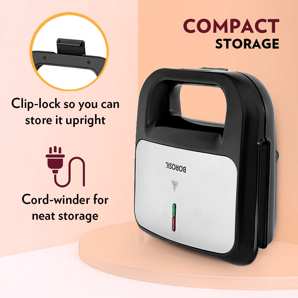 My Borosil Sandwich & Waffle Makers Novus Grill Sandwich Maker