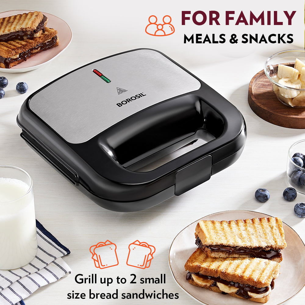 My Borosil Sandwich & Waffle Makers Novus Grill Sandwich Maker