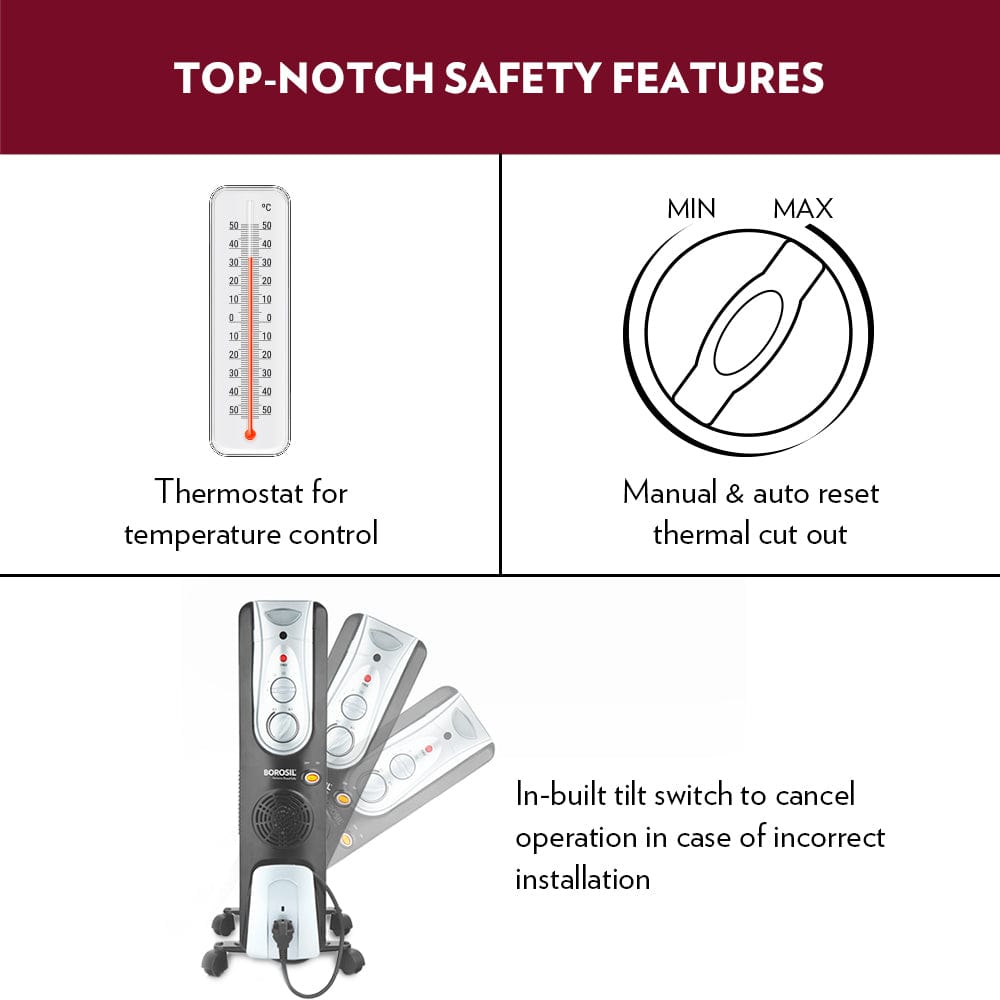 My Borosil Space Heaters Volcano 11 Fin Room Heater (OFR)