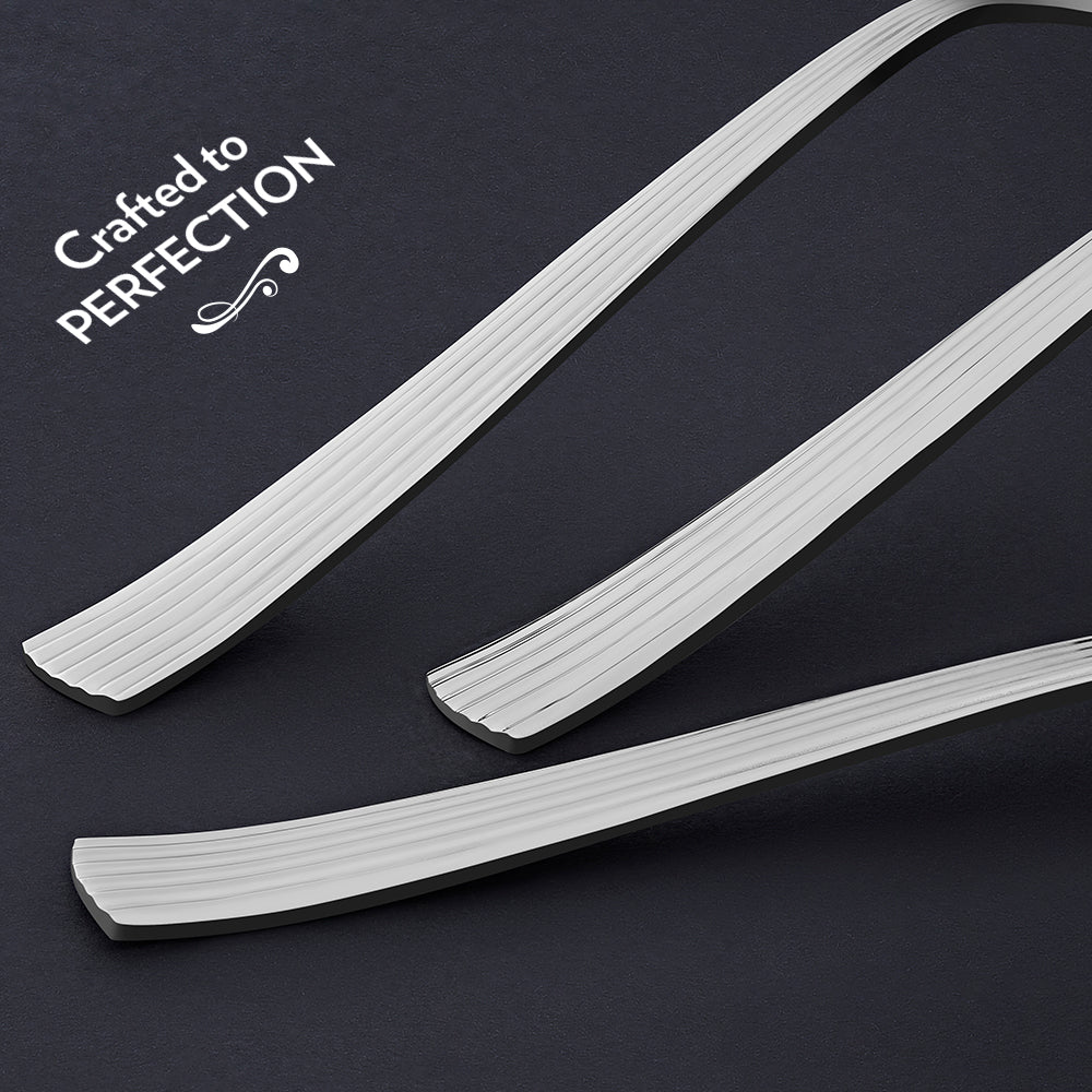 My Borosil Stainless Steel Cutlery Set of 6 - 18 cm Vintage Dinner Fork, Set of 6