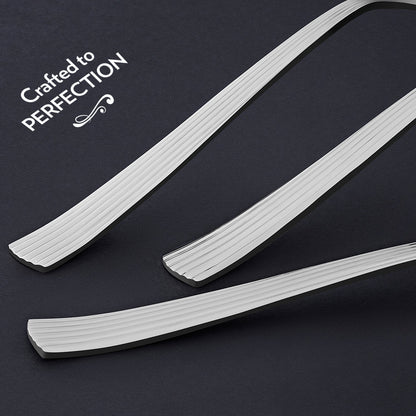 My Borosil Stainless Steel Cutlery Set of 6 - 18 cm Vintage Dinner Fork, Set of 6