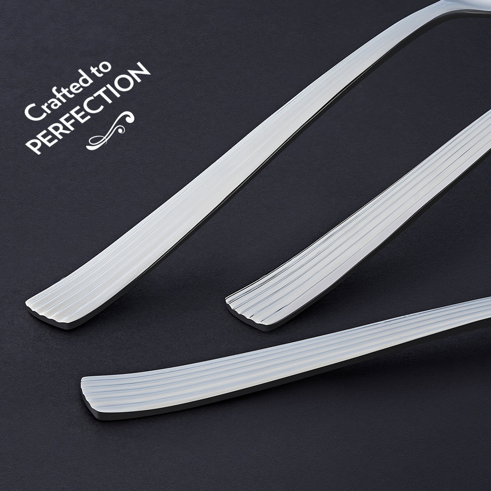My Borosil Stainless Steel Cutlery Set of 6 - 18 cm Vintage Dinner Spoon, Set of 6