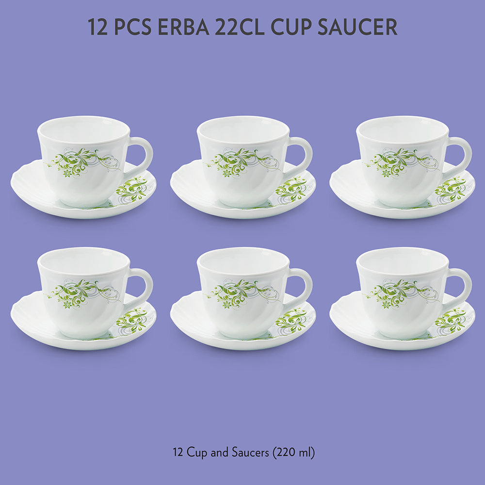 Buy Erba Cup Set 140 ml x 6 at Best Price Online in India - Borosil