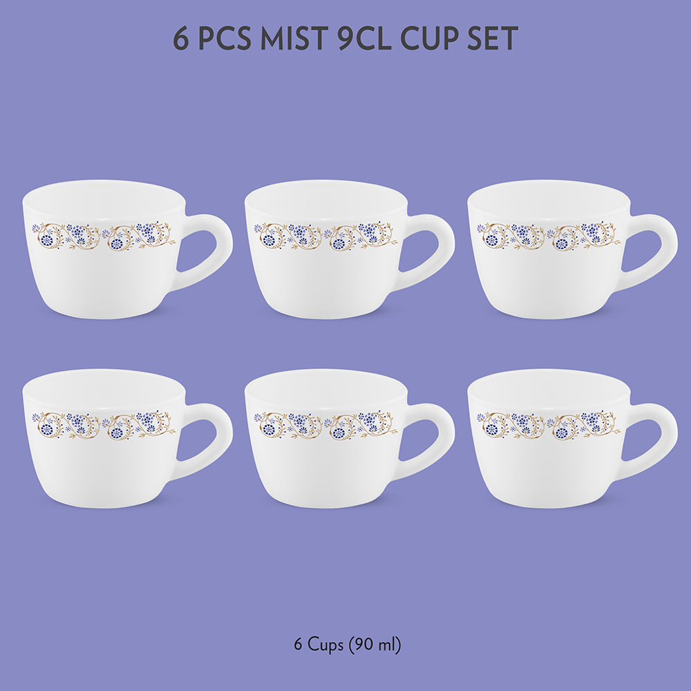 My Borosil Opalware Tea Cups & Tea Sets Mist Cup Set