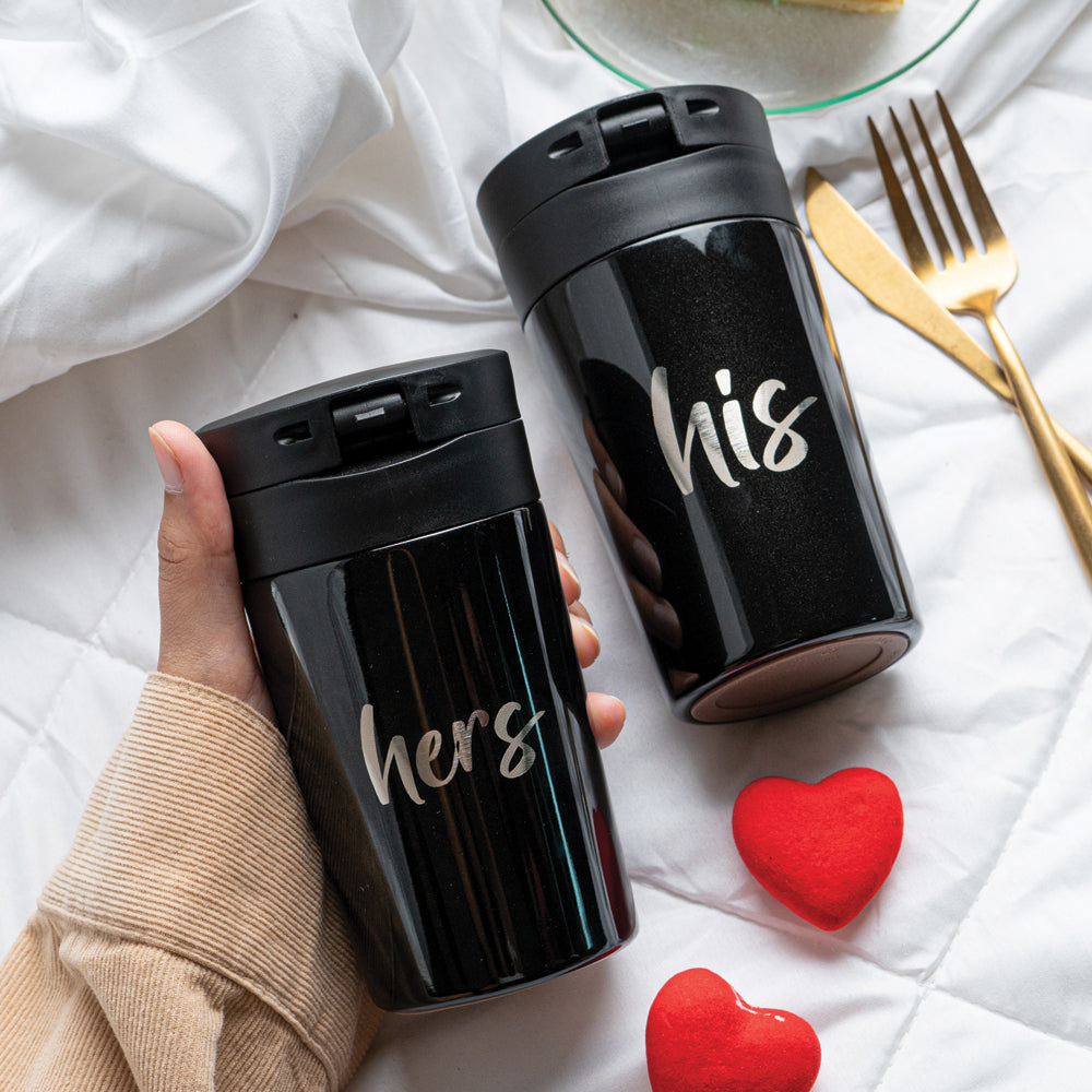 My Borosil Insulated Mug 2 x 300 ml U:Me Coffeemate, Set of 2