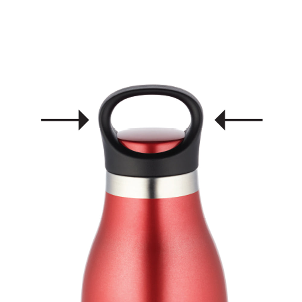 My Borosil Stainless Steel Bottles 700 ml ColourCrush Red