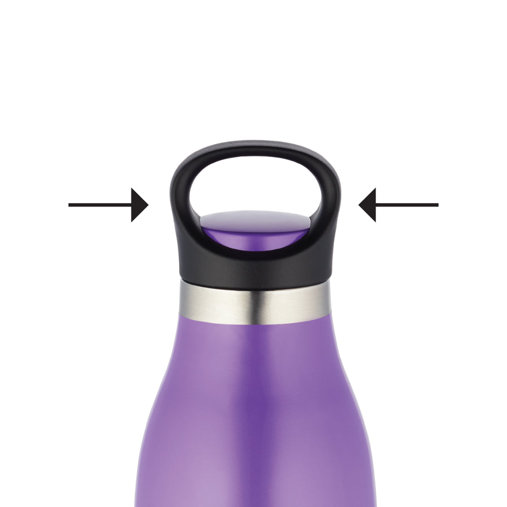 My Borosil Stainless Steel Bottles 700 ml ColourCrush Violet