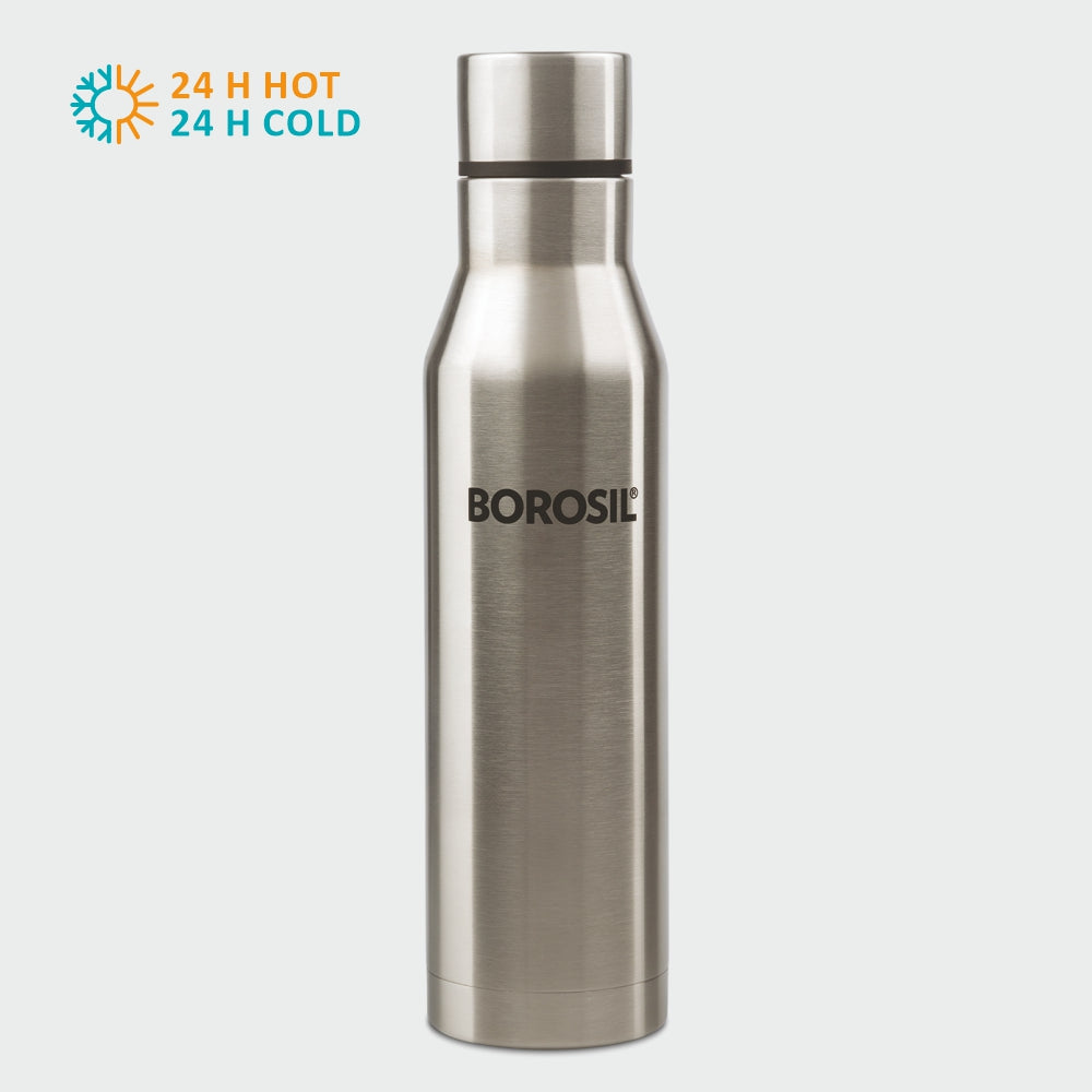 My Borosil Stainless Steel Bottles 750 ml Aqua