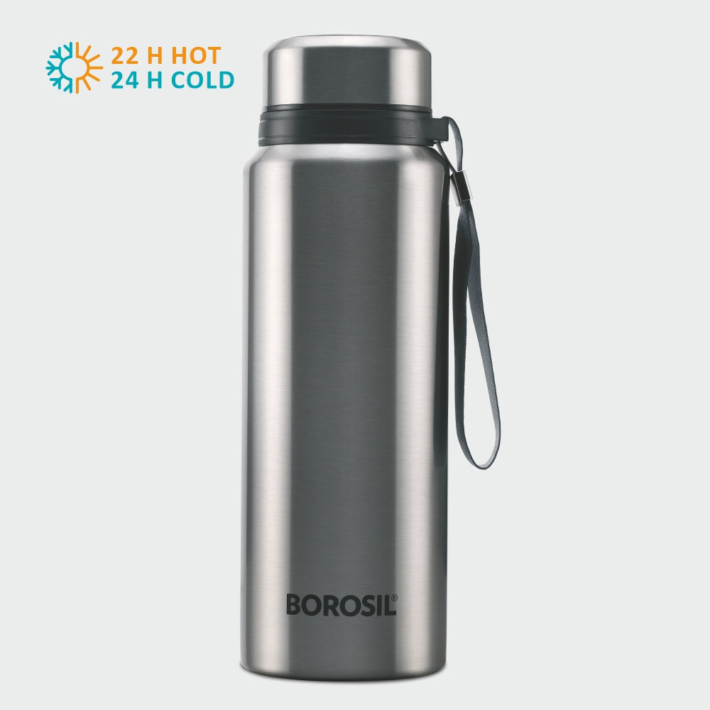 My Borosil Stainless Steel Bottles 750 ml Natural Bottle