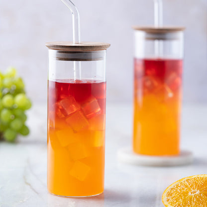 My Borosil Tumbler 450 ml x 2 pcs Punch Glass, Set of 2