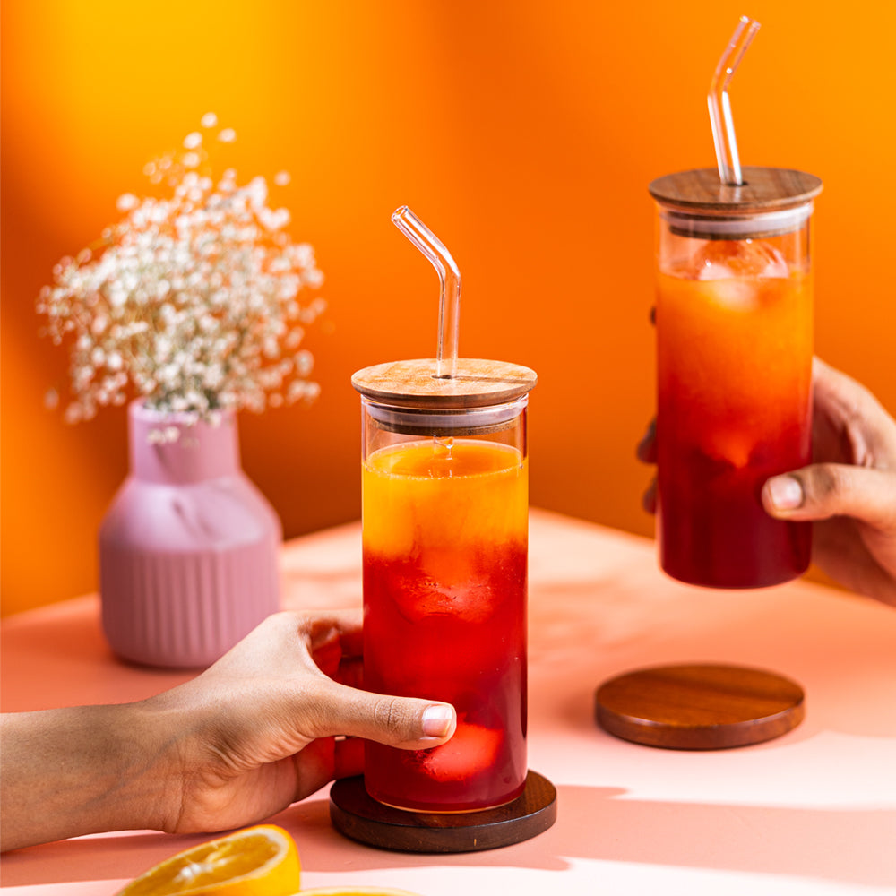 Punch Glass Tumbler Set