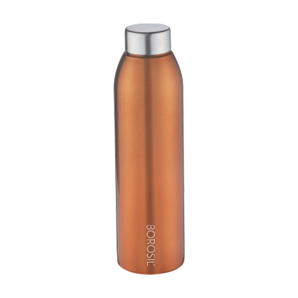 My Borosil Stainless Steel Bottles 750 ml EasySip Bronze