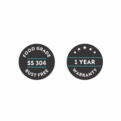 My Borosil Stainless Steel Bottles 750 ml EasySip Classic